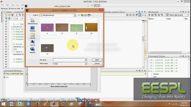Fabric Defect Detection | Textile Defect Detection System (latest Project 2020) смотреть онлайн