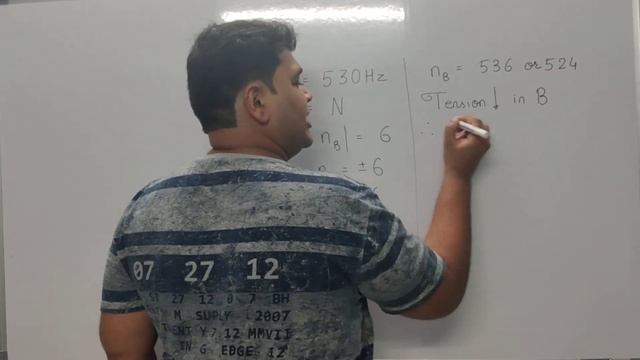 In a guitar, two string A and B made of same material are slightly out of: NEET 2020 Paper Solution смотреть онлайн