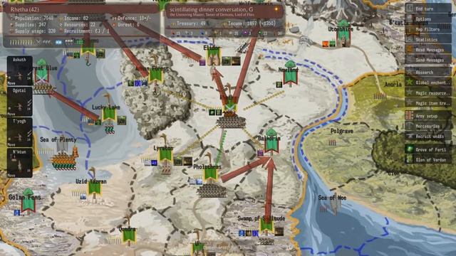 Dominions 5 | EA Marverni, Turn 64-65 | Mu Plays смотреть онлайн