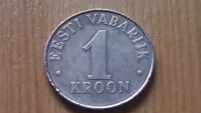 1 Kroon coin Eesti Vabariik in HD смотреть онлайн
