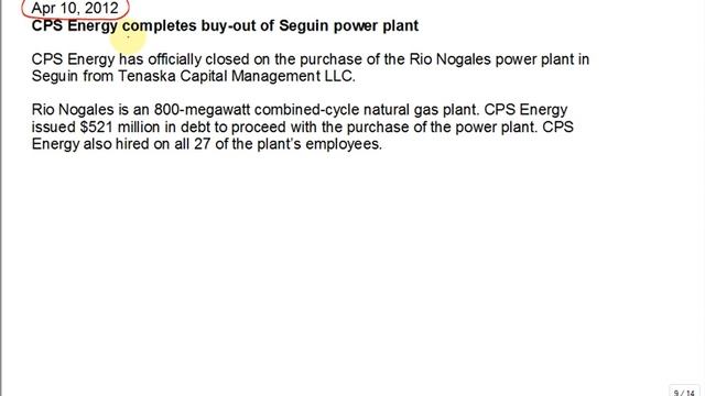 CPS Energy Seguin Combined Cycle Natural Gas Plant смотреть онлайн