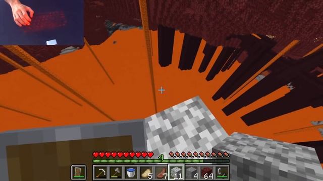 I Beat Minecraft with a Laser Keyboard смотреть онлайн