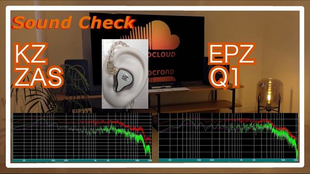 KZ ZAS vs EPZ Q1 [IEMs Chinese In-Ear Sound Comparison 中華イヤホン音比較] смотреть онлайн