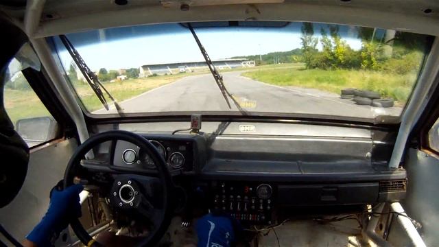 Ltava Time Attack 06.07.2014, первый проезд на сликах смотреть онлайн
