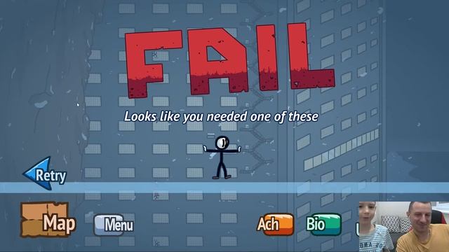Играем в The Henry Stickmin Collection. Прохождение игры на русском часть 4, эпизод 4 Тюрьма [#4] смотреть онлайн