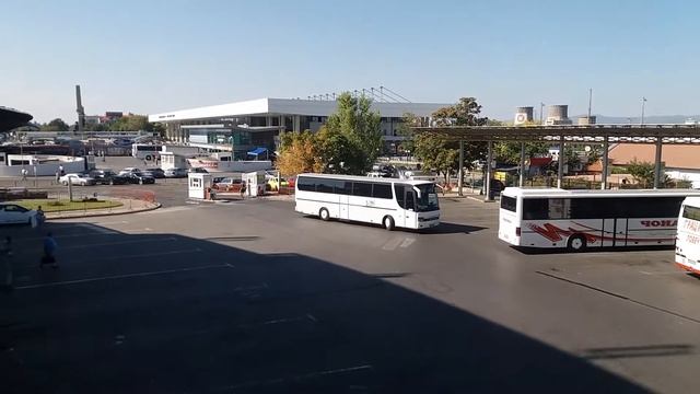 Bulgaria Bus station sofia. смотреть онлайн