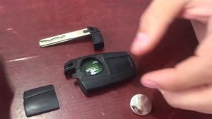 ЗАМЕНА БАТАРЕЙКИ BMW X5 замена батарейки в ключе бмв как поменять батарейку в ключе бмв