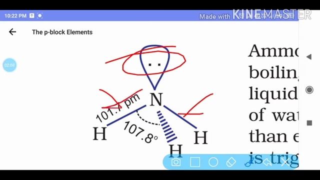 class 12 chemistry chapter P Block Element Topic properties of Ammonia смотреть онлайн