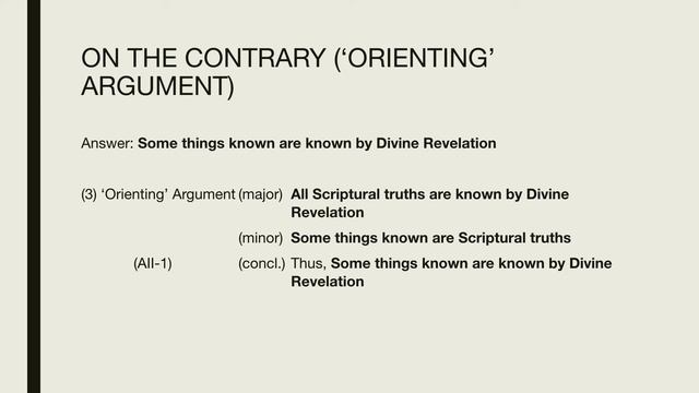 Aquinas, Summa, p. 1, q. 1, a. 1: Is Any Further Doctrine Besides Philosophy Required? (1.0.001.01) смотреть онлайн
