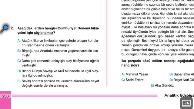 2024 AYT EDEBİYAT HİKÂYE KAMPI_11•Gün_Test11 смотреть онлайн