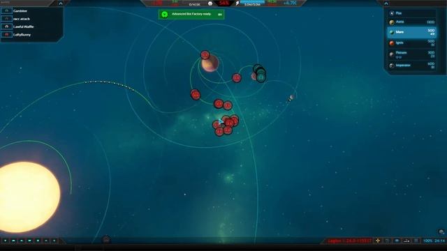 Planetary Annihilation: TITANS 4 Player FFA смотреть онлайн