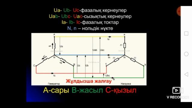 Үш фазалы симметриялық тізбектер. Жуздызша және үшбұрыш жалғау смотреть онлайн