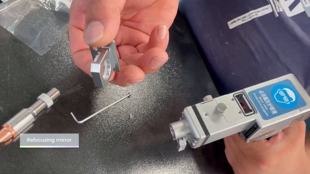 AKQH-3000 Three In One Fiber Laser Cleaning Machine #laserweldingmachine  Qilin Dual Axis -Acctek