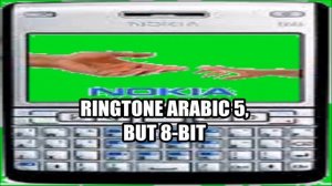 Nokia Arabic Ringtone 5 🔥📱📞 but 8 bit