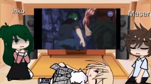 Deku and Bakugou’s parents react to them|| gacha club