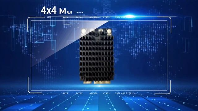 Wallys new wifi6 moudle based on quaclomm QCN9074 chip-dual band/Tri-band support 2.4G/5G/6E смотреть онлайн