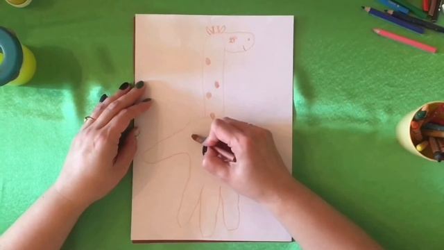 Заняття для дошкільнят - МАЛЮЄМО ЖИРАФА смотреть онлайн