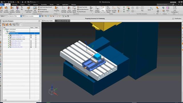 NX2212 : Mirror ToolPath Wizard with NXopen смотреть онлайн