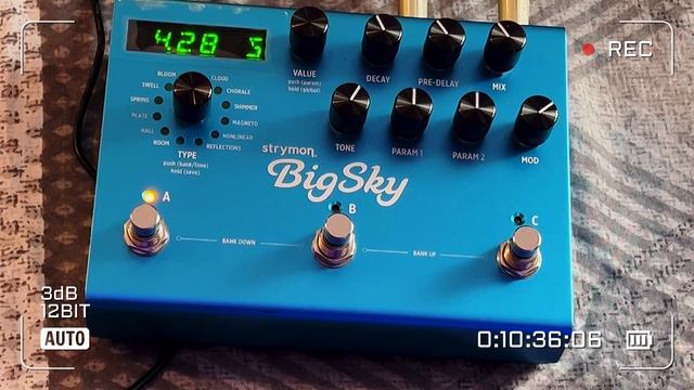 STRYMON BIG SKY - CREATING A WORSHIP AMBIANCE REVERB PRESET смотреть онлайн