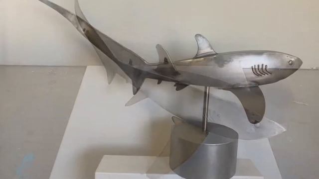 Gall Artworks Thresher Shark Sculpture смотреть онлайн