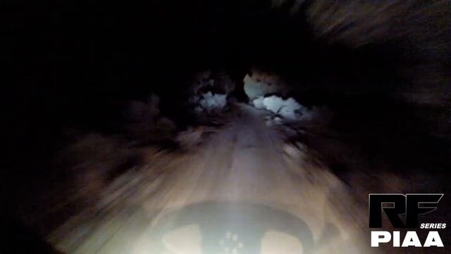 PIAA RF Series 10" LED Light bar on a Honda TRX450R in the desert. смотреть онлайн
