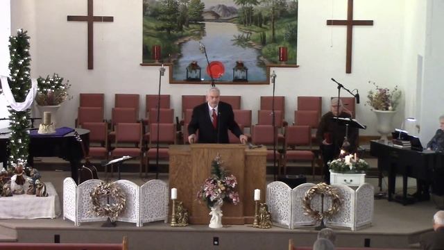 Flatwoods First Baptist 12 04 22 SUN AM Pastor Jim Nichols смотреть онлайн