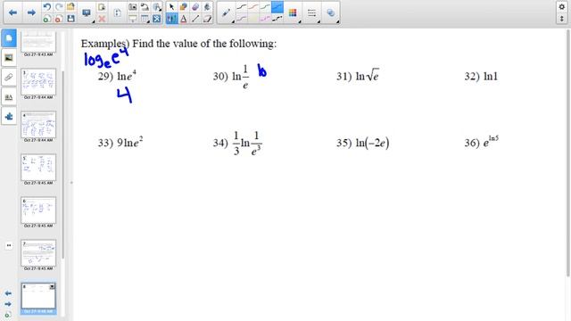 MM Unit 9 #4 Natural Logarithms смотреть онлайн