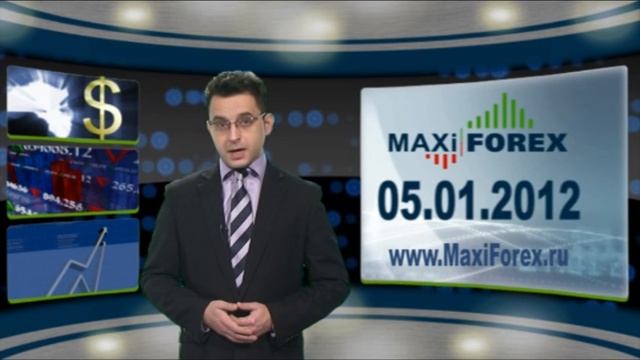 05.01.12 - GBP/USD. Прогноз курса пары фунт-доллар. MaxiForex смотреть онлайн