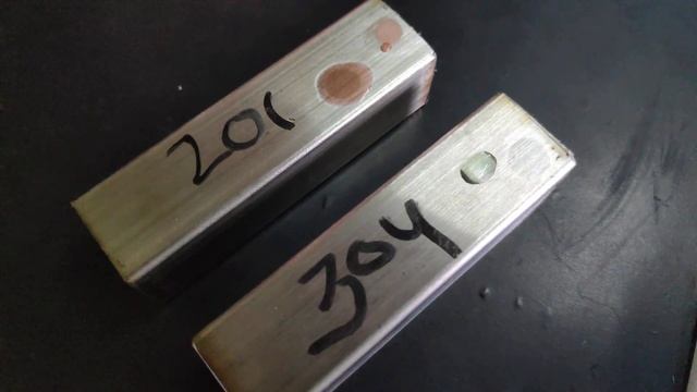 Uji Material Stainless Steel: Tipe 201 vs 304 смотреть онлайн