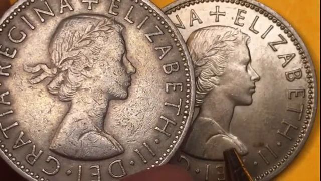 1963 UK Two Shillings Value - Then and Now - We Compare Value with Canada 1964 50 Cents and 10 Cent смотреть онлайн