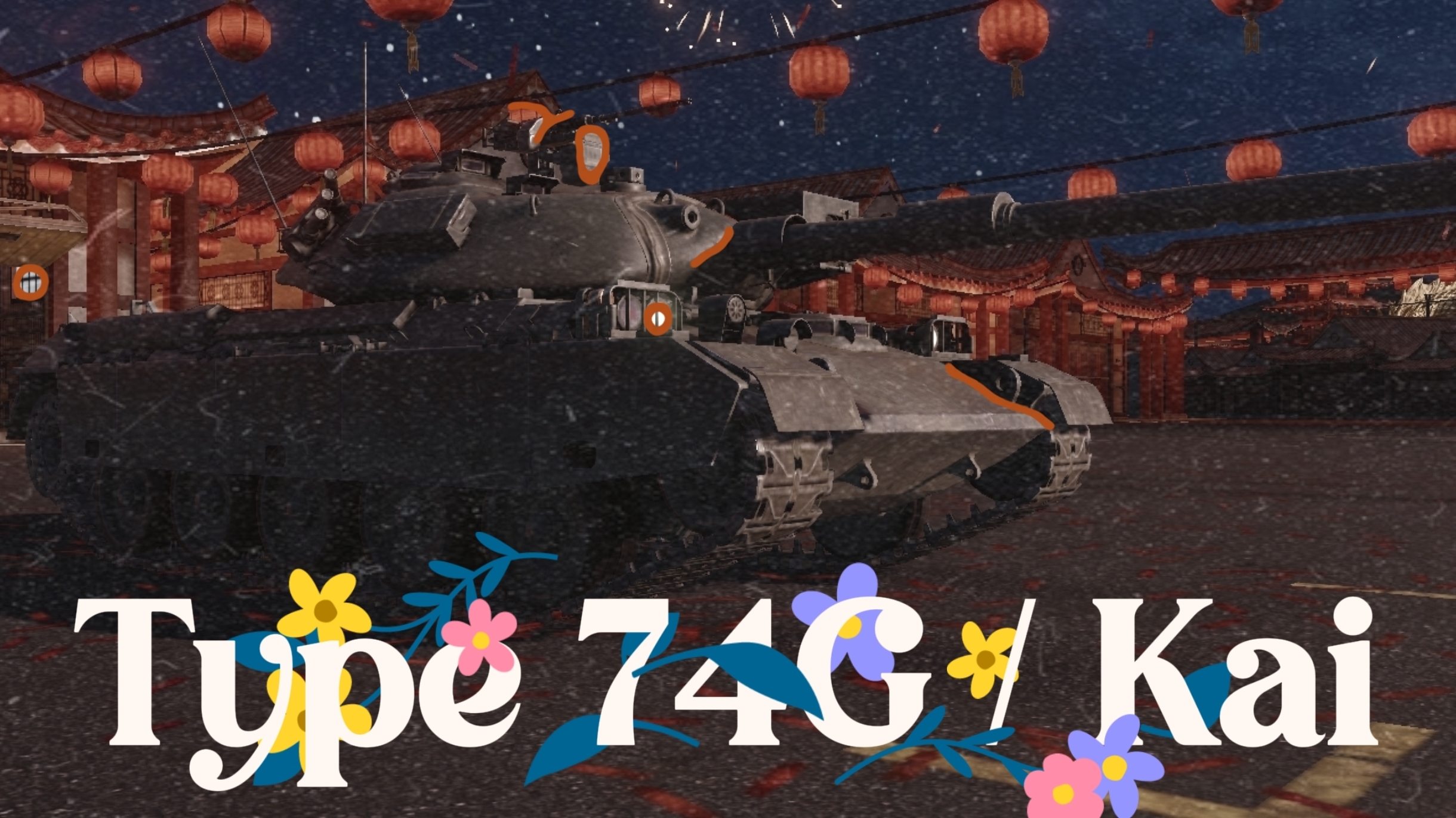 MWT Tank Battles. Type 74G / Kai!!!