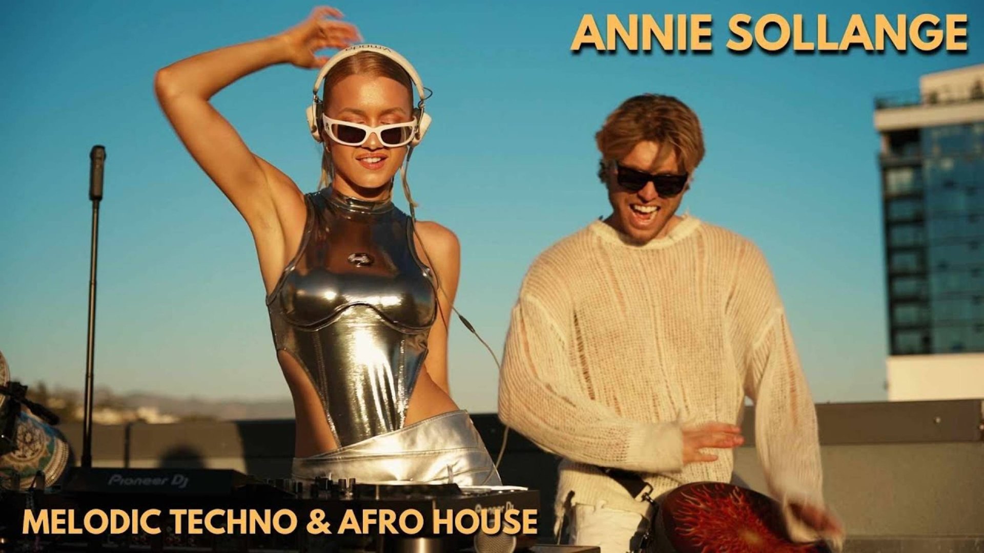 ANNIE SOLLANGE & YANICRASH | Live @ LA Melodic Techno & Afro House Dj Mix Live Percussion смотреть онлайн