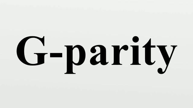 G-parity смотреть онлайн