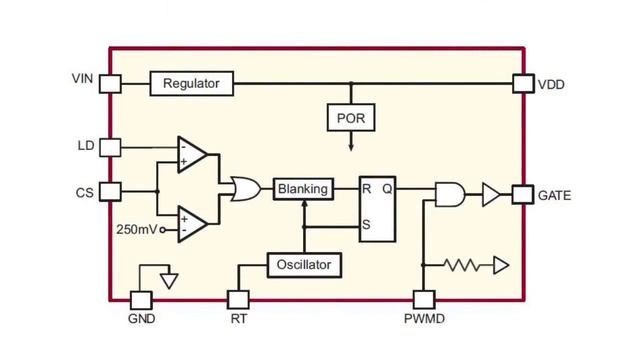HV9910B -- PDM high-voltage LED current controller смотреть онлайн