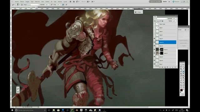 Developer Insights - Perpetua Eclessiae concept timelapse смотреть онлайн
