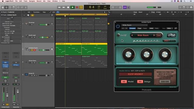 Protoverb Experimental Research Reverb | FREE PLUG-IN WEEKLY смотреть онлайн