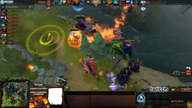 EG vs Fnatic, The Summit LB Semifinals, Game 1 смотреть онлайн