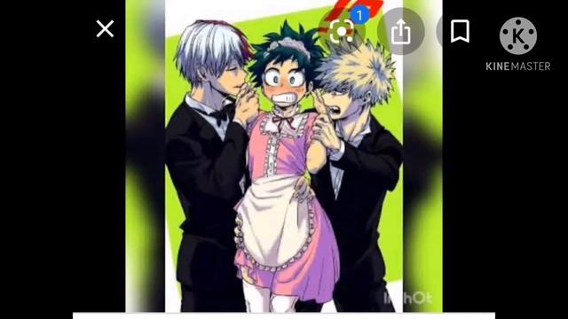 Todoroki X Bakugo X deku смотреть онлайн
