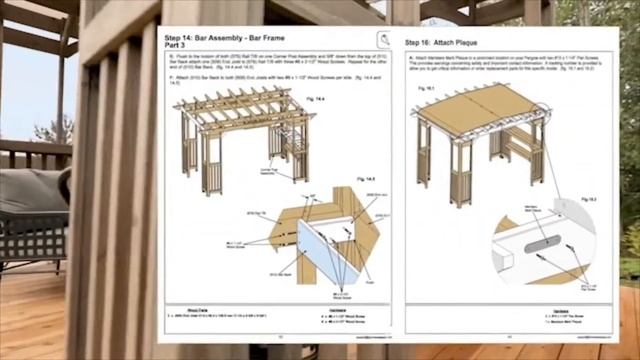 Yardistry Madison Pergola Overview смотреть онлайн