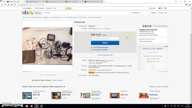 Аукцион Покупка ТомTom One v.1 (Ebay Германия) смотреть онлайн