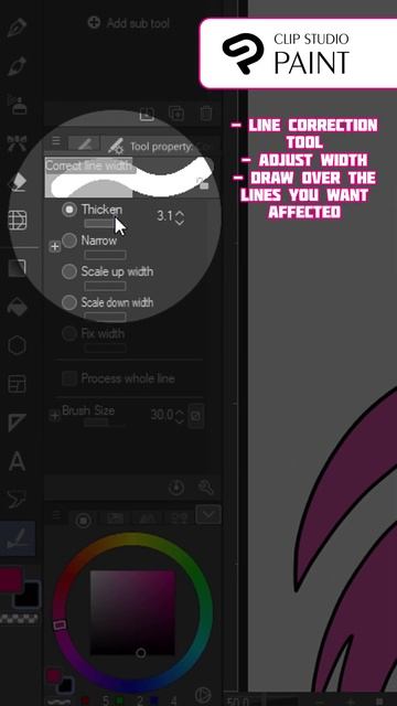 You Should Be Using the Vector Layer for Your Lineart in Clip Studio Paint #ArtTip #clipstudiopain смотреть онлайн