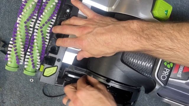 Vacuum repair man | How to Replace belts on a Bissell Revolution Pet Pro carpet cleaner смотреть онлайн