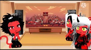 the moxxie x Millie ship children reacts to helluva boss (episode 5 The Harvest Moon Festival)