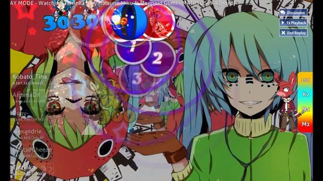 Osu! MATRYOSHKA (Hard) смотреть онлайн