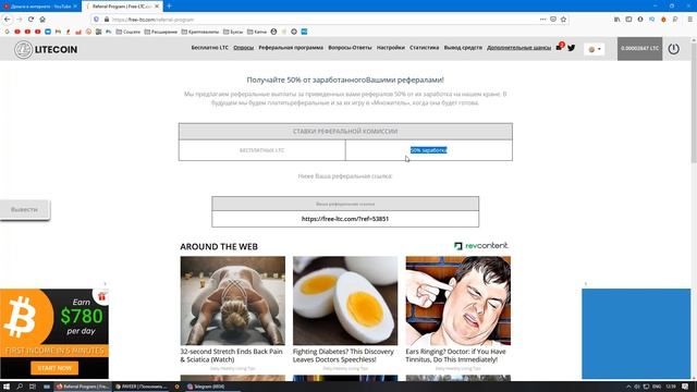 Как заработать криптовалюту Лайткоин с нуля в 2022 году смотреть онлайн