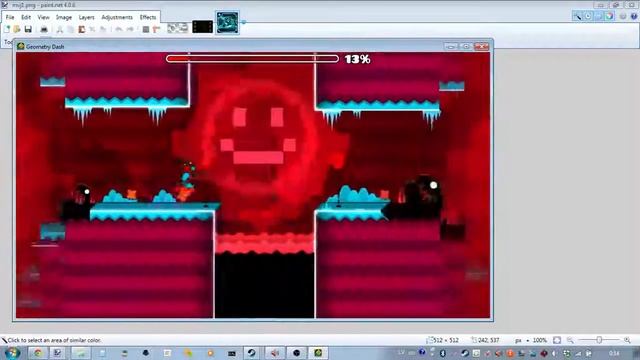 Geometry Dash || Transparent colors test смотреть онлайн