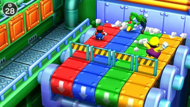 Mario Party: The Top 100 Mini Games - Mario Vs Yoshi Vs Luigi Vs Wario (Master CPU) смотреть онлайн