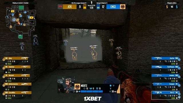new ENCE player is looking nice 🔥 Ence vs ATK смотреть онлайн