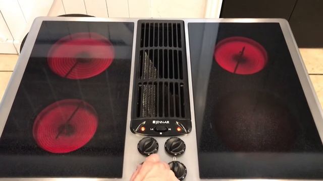 30” Jenn Air Electric Downdraft Cooktop - JED8230ADS - Demonstration for eBay listing смотреть онлайн