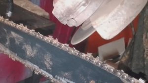 заточка цепи бензопилы своими руками болгаркой